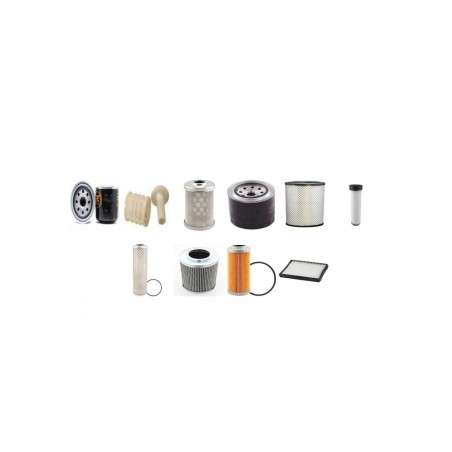 DAEWOO SOLAR 055-VGOLD/ PLUS Filter Service Kit w/Yanmar 4TNE94 Eng.
