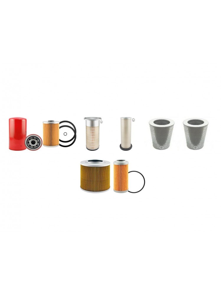 DAEWOO SOLAR 170 LC-3 Filter Service Kit w/Daewoo DB58T Eng.