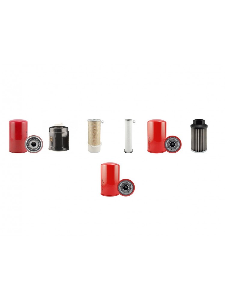 DIECI DEDALUS 307 Filter Service Kit with Iveco Nef F4Ge0404A / 454A Eng 2005-