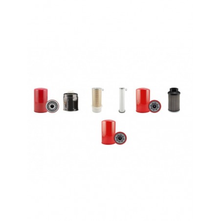 DIECI DEDALUS 307 Filter Service Kit with Iveco Nef F4Ge0404A / 454A Eng 2005-