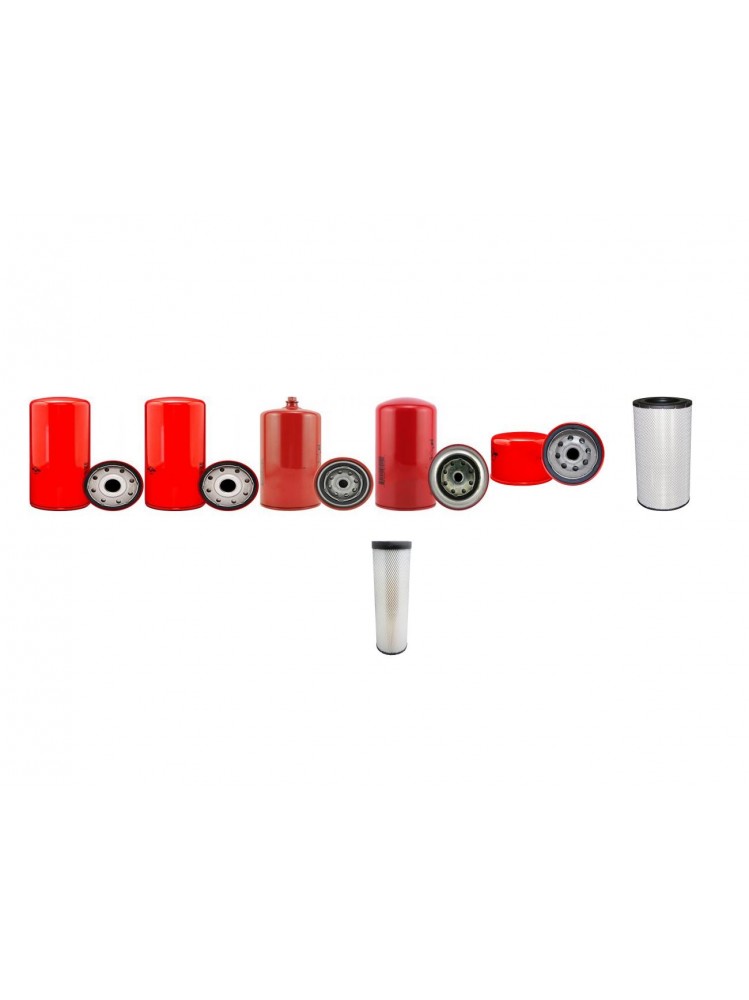 CASE 330 B Filter Service Kit Air Oil Fuel Filters w/Iveco CURSOR Eng.