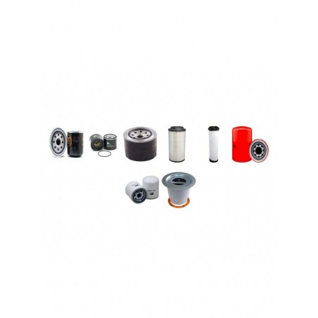 DOOSAN 7/51 Compressor Filter Service Kit with  Yanmar 4TNV98 Eng