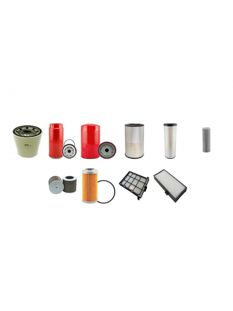 DOOSAN DX 340 LC Filter Service Kit w/DOOSAN DL 08 Eng.   YR  2007-