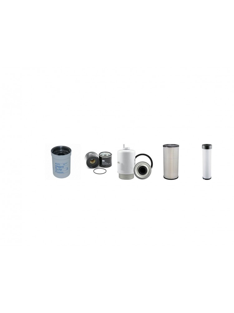 DOOSAN G 80 Filter Service Kit with John Deere 4045Hf275K Eng 2008