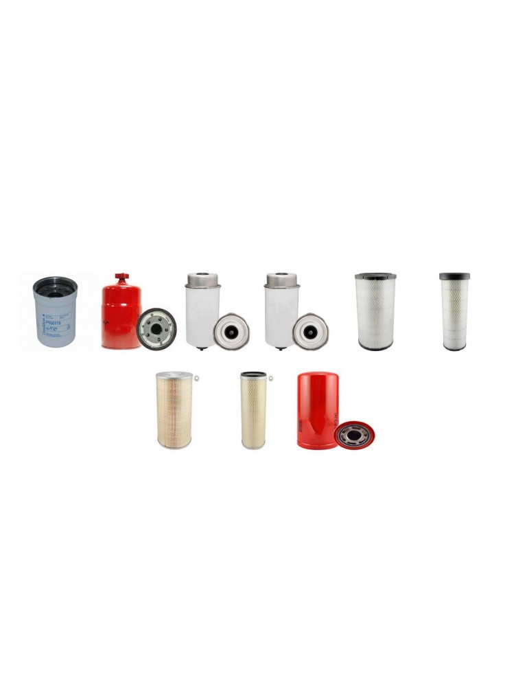 DOOSAN R 1290 F Filter Service Kit with  JOHN DEERE 6068HF285E Eng Year 2011-