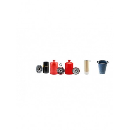 CASE 580K EXIGENCE Filter Service Kit Air Oil Fuel Filters w/Cummins 4BT Eng.