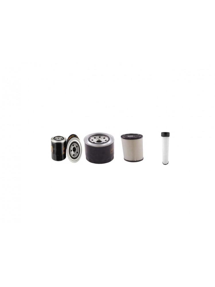 DYNAPAC (WINGET) CC 1200 C Filter Service Kit Air Oil Fuel Filters w/Kubota D 1703 Eng.   YR  2014