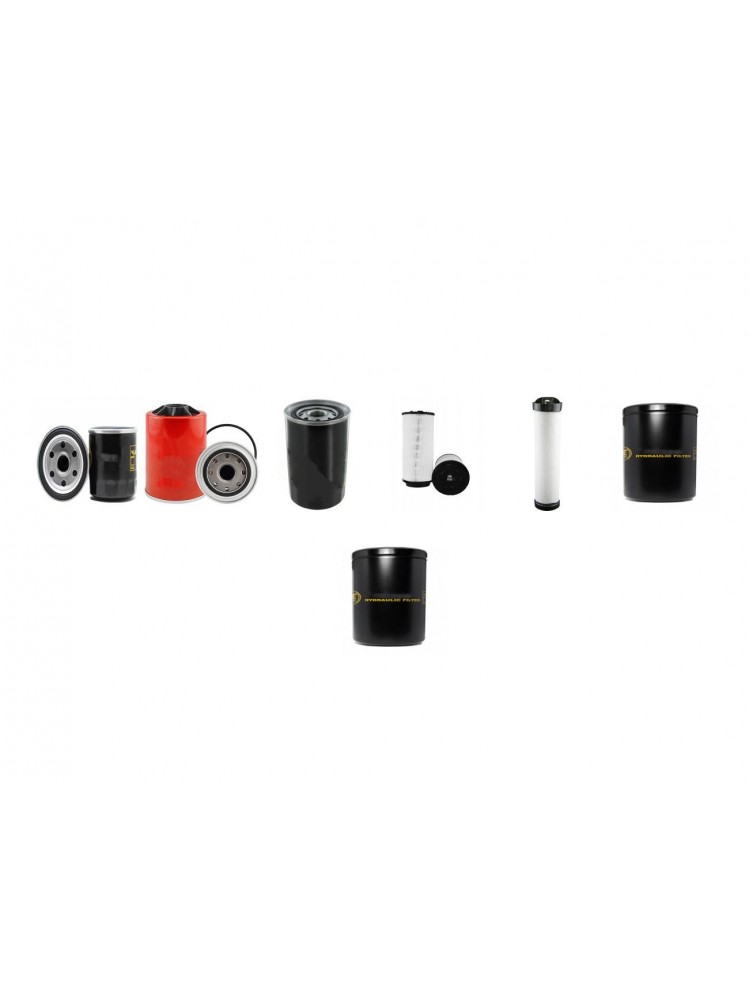 DYNAPAC WINGET CP 142 Filter Service Kit with Cummins Qsb 33 Eng