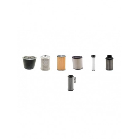 EUROCOMACH ES 400 ZT Filter Service Kit w/Kubota D 1803 Eng.