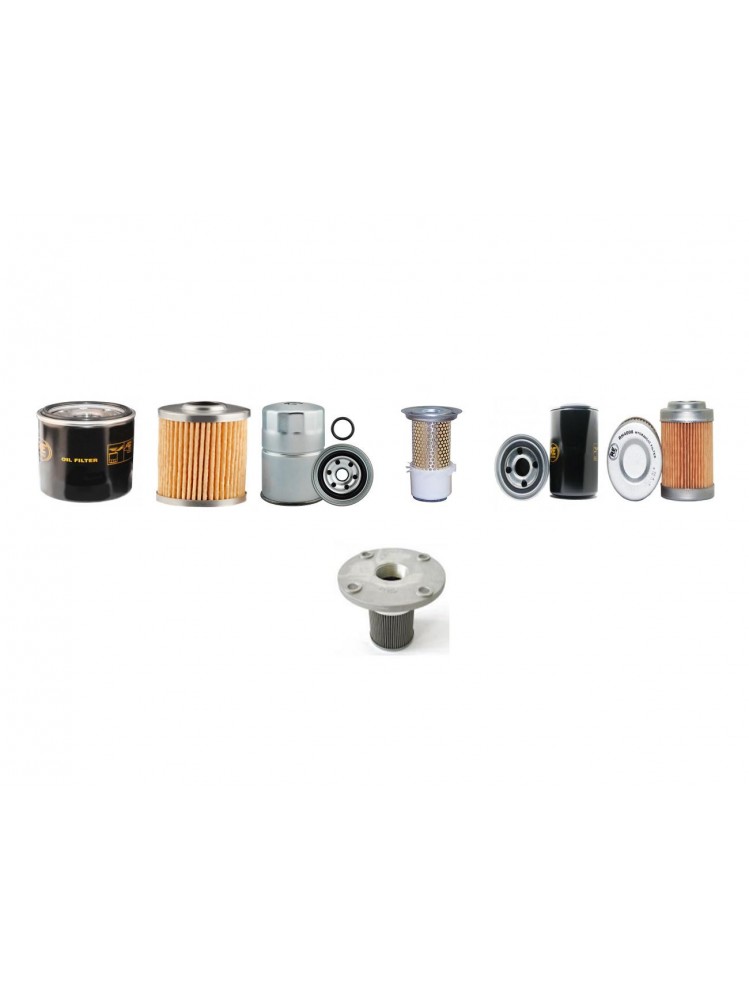 Hitachi EX12 Excavator Filter Kit