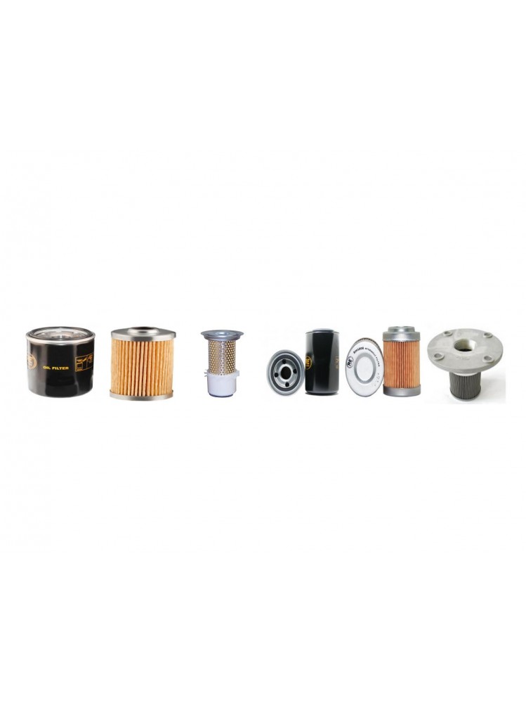 Hitachi EX15 Excavator Filter Kit