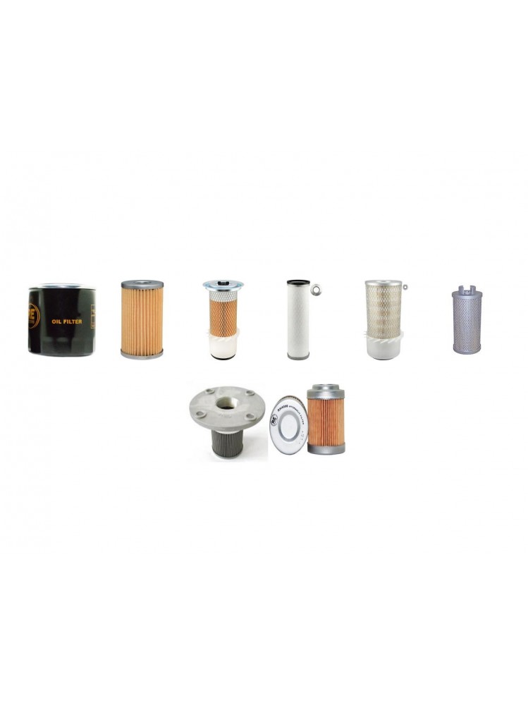 Hitachi EX40-2 Excavator Filter Kit