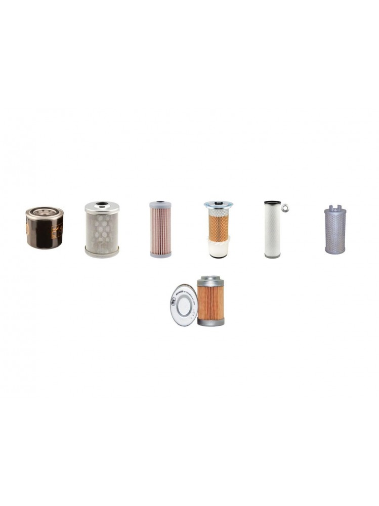 Hitachi EX50U Excavator Filter Kit