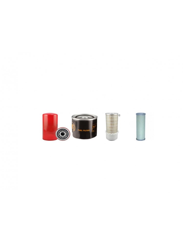 Hitachi EX60. Excavator Filter Kit