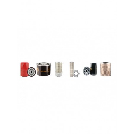 HITACHI EX60 Filter Service Kit w/Isuzu 4BD1 Eng.