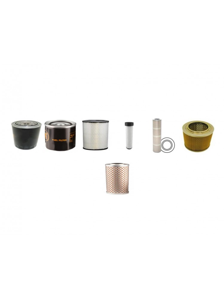 Hitachi EX60-2 Excavator Filter Kit