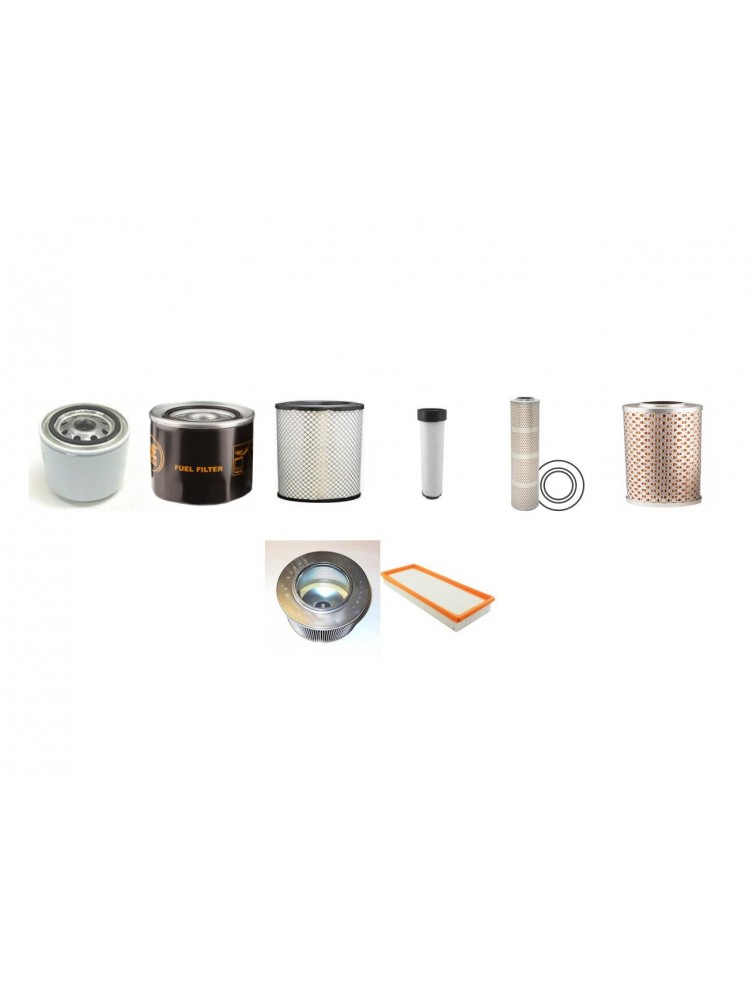 Hitachi EX60EX60-5,EX60 Excavator Filter Kit
