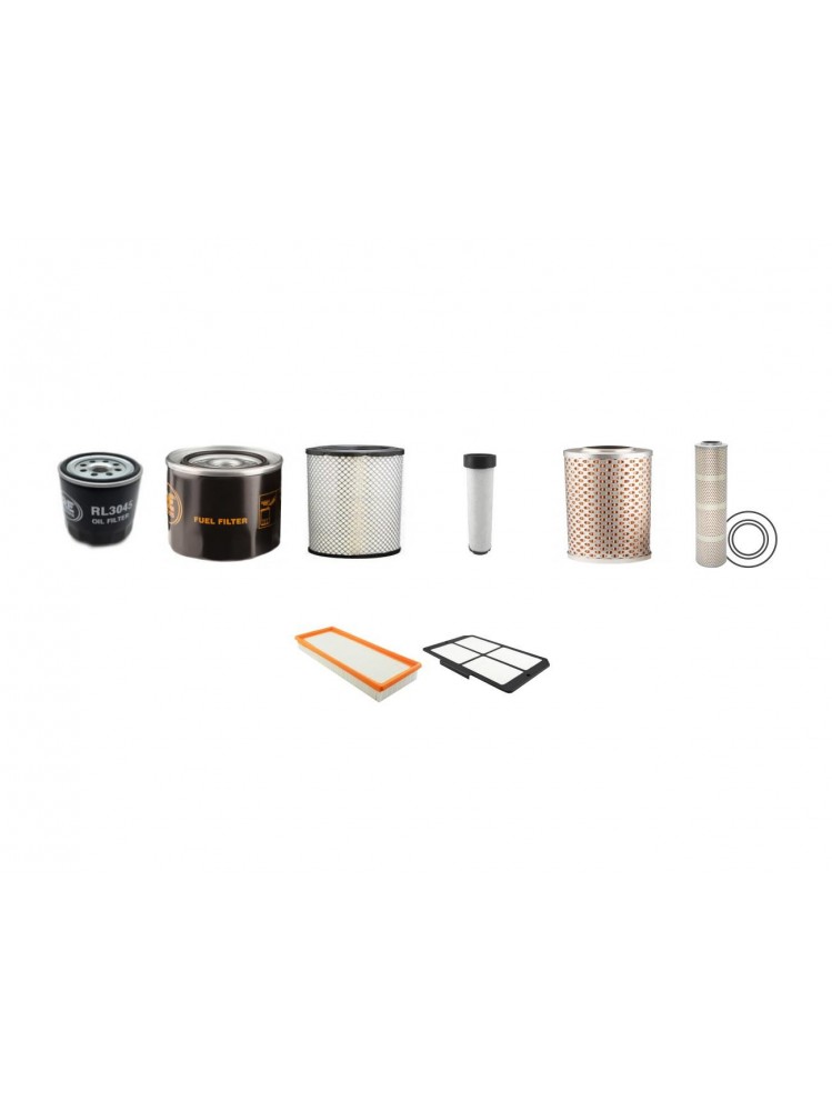 Hitachi 75US-7EX75US-7 Excavator Filter Kit