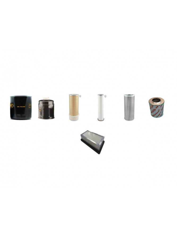 Hitachi EX95W Excavator Filter Kit