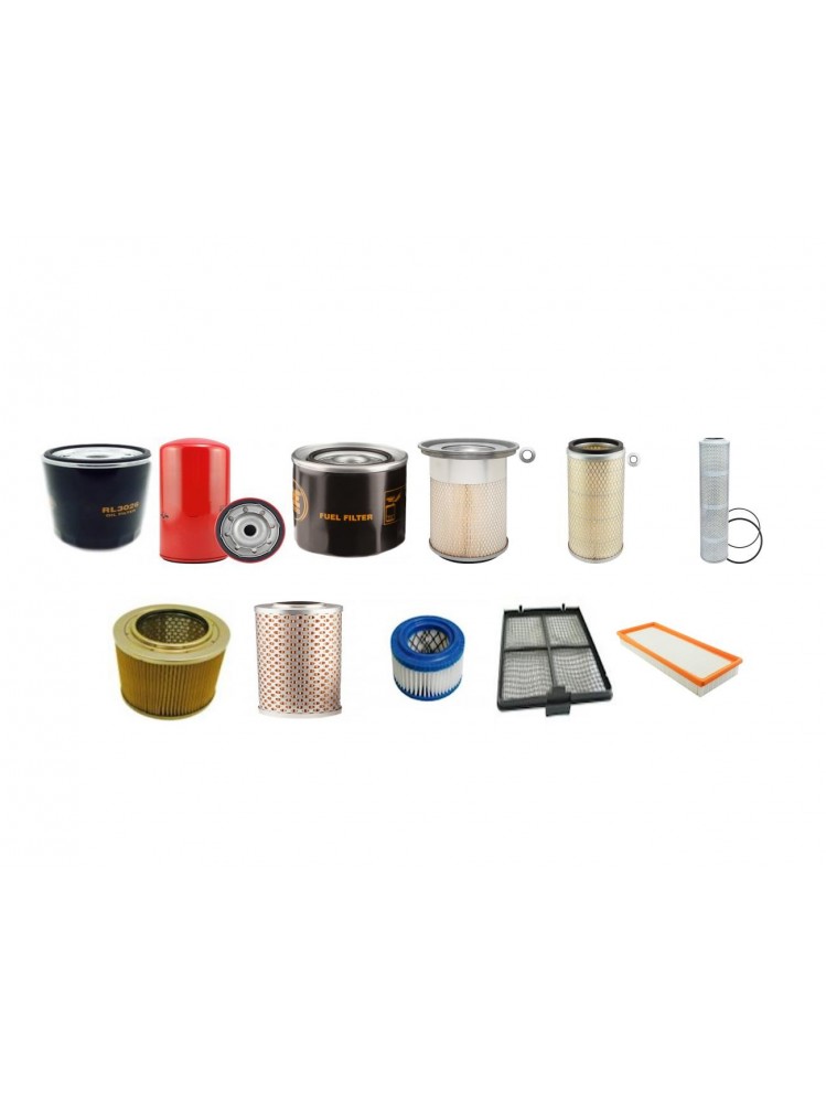 HITACHI EX 120-3 Filter Service Kit w/ISUZU 4BD1 Eng.