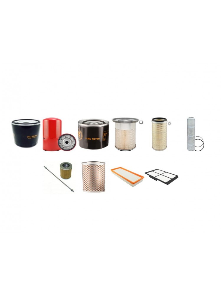 Hitachi EX165 Excavator Filter Kit