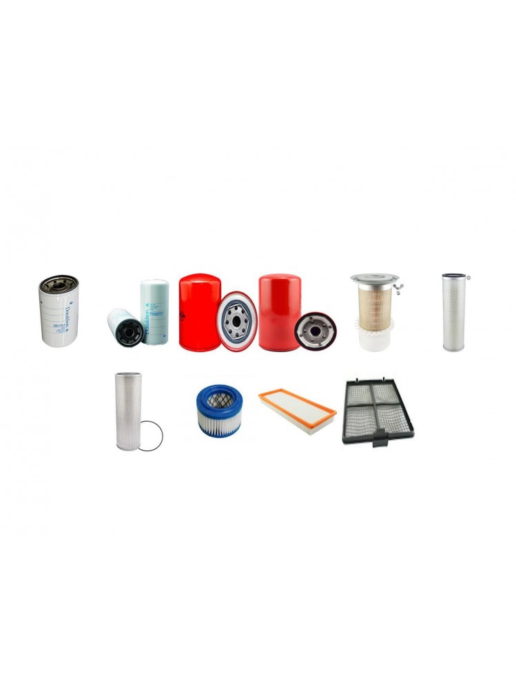 HITACHI EX 215 Filter Service Kit w/ISUZU  Eng.