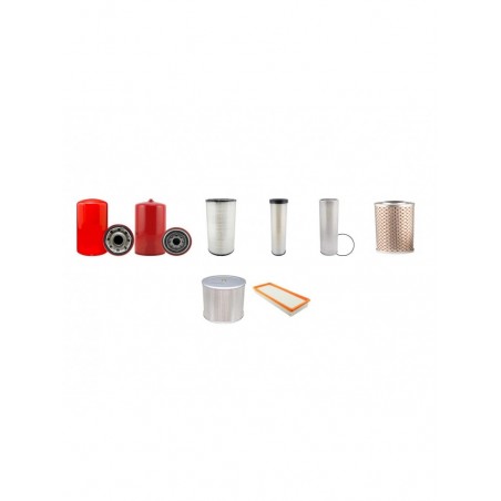 HITACHI EX355 Filter Service Kit w/Isuzu 6Hk1 X0A01 Eng.