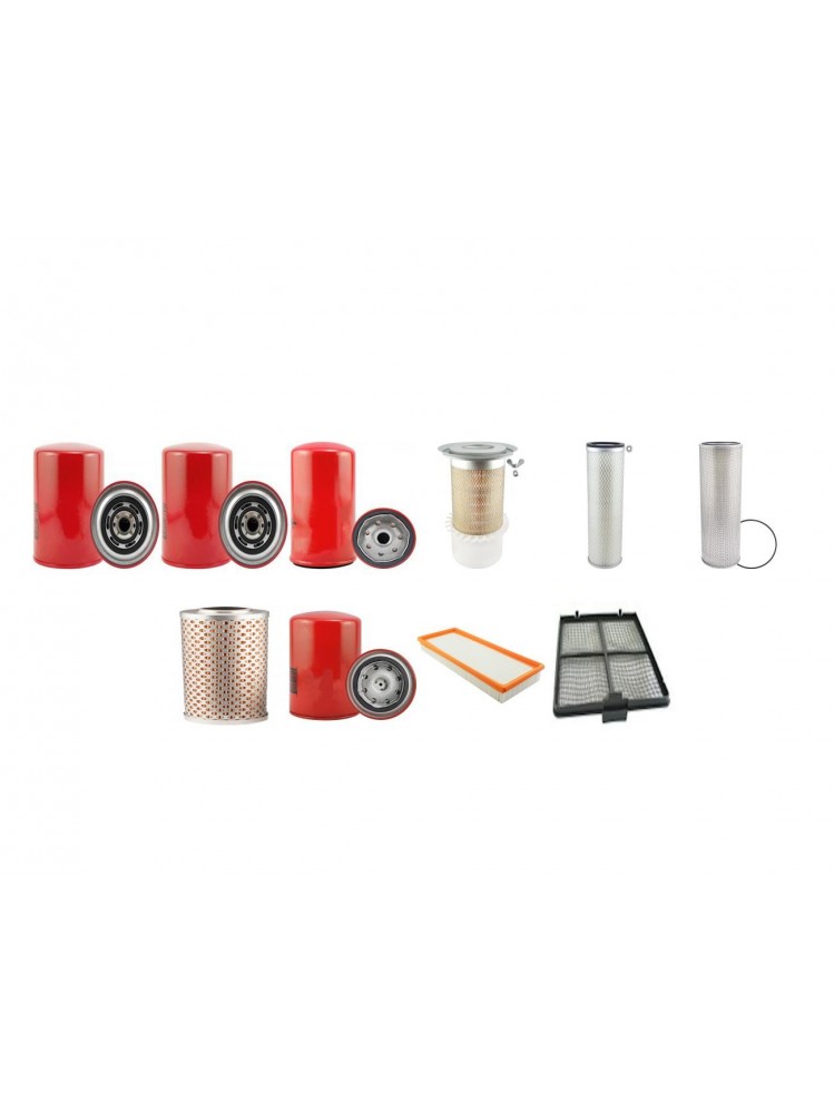 HITACHI FH 215 Filter Service Kit w/Iveco 8065.25T Eng.