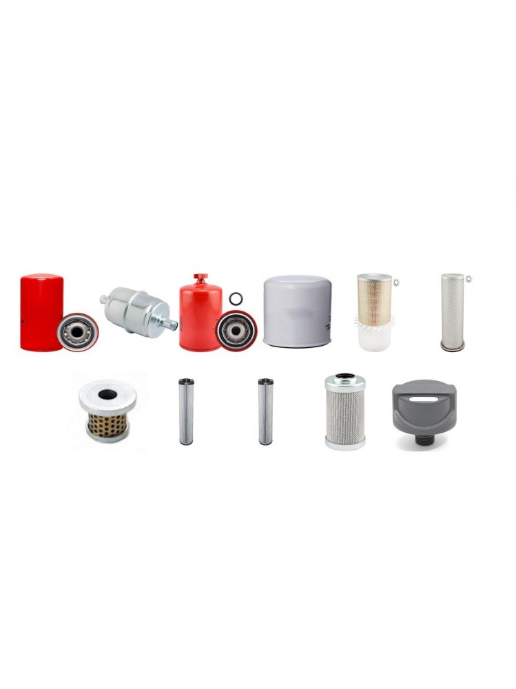 CASE 888 C/CK/CKE Filter Service Kit w/Cummins  Eng.