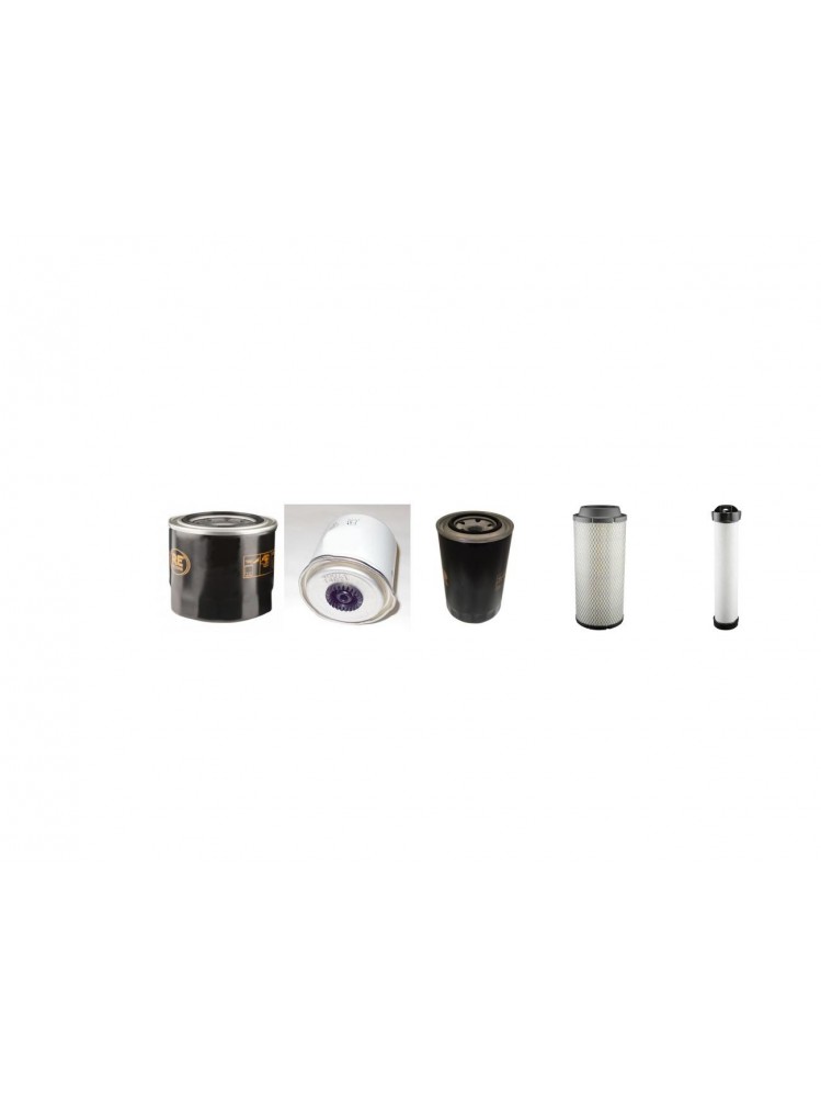 GEHL SL 4640E Power 2 Filter Service Kit Air Oil Fuel Filters w/Yanmar 4TNV98 ZWNS Eng.