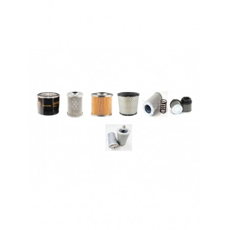 CASE CX18B SERIES2 Filter Service Kit w/Mitsubishi L3E-W231KBS Eng. YR 2009-