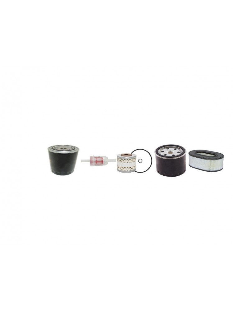 HAULOTTE HA 20 DX Filter Service Kit Air Oil Fuel Filters w/HATZ 3L40C Eng.