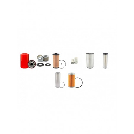 HIDROMEK HMK220LC3 Filter Service Kit w/Isuzu Ah6Hkix Eng.