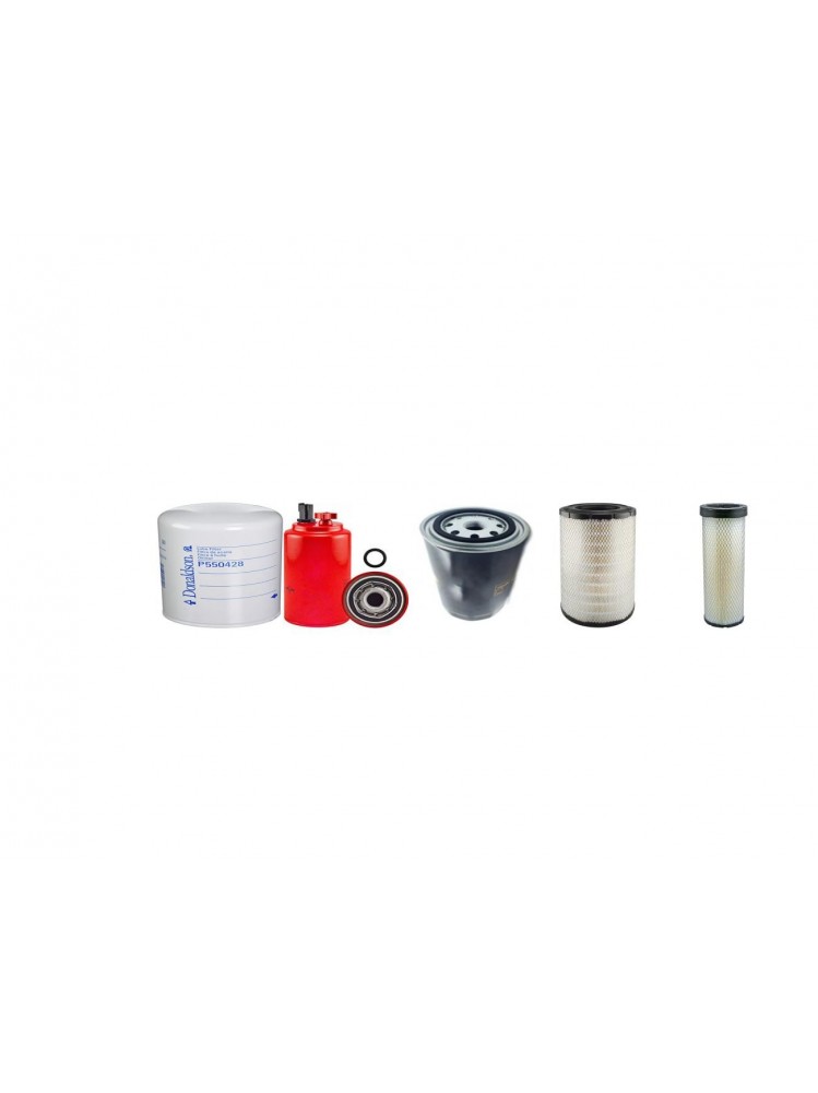 HITACHI ZW 150 Filter Service Kit Air Oil Fuel Filters w/Cummins QSB 4.5 Eng.