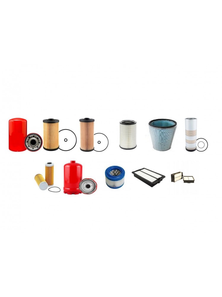 HITACHI ZW 190 W-3 Filter Service Kit w/AL 4H K1X Eng.   YR  2007-2013