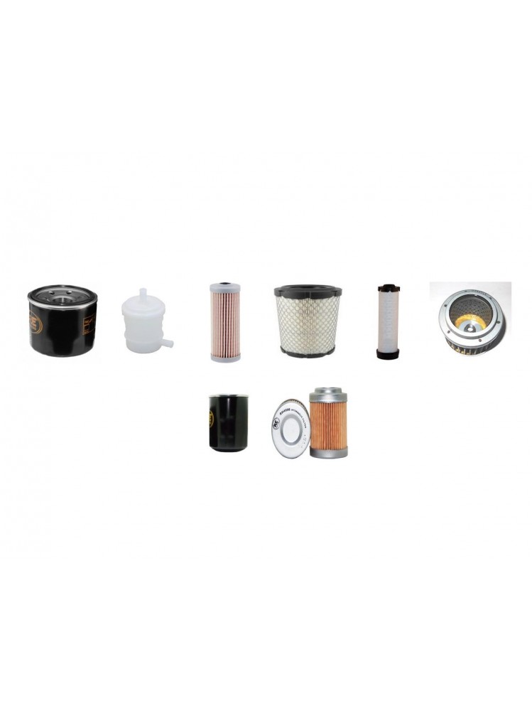 Hitachi ZX10U2 Excavator Filter Kit