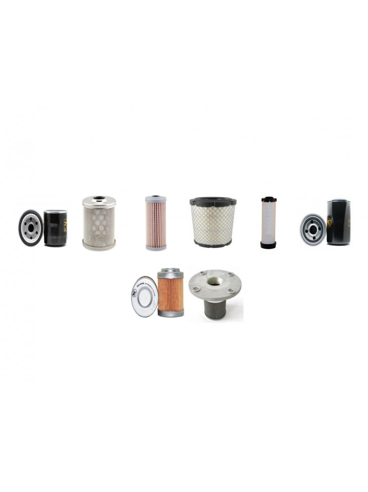 Hitachi ZX16 Excavator Filter Kit