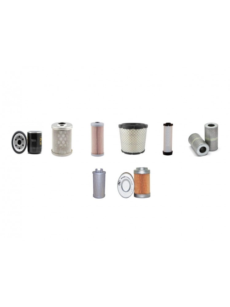 Hitachi ZX25 Excavator Filter Kit