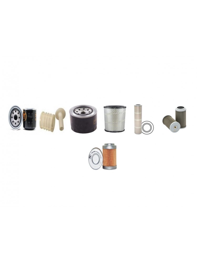 Hitachi ZX27U-2 Excavator Filter Kit