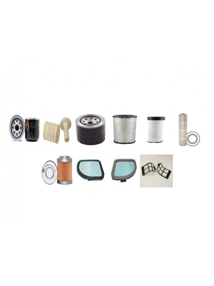 Hitachi ZX30U-2 Excavator Filter Kit
