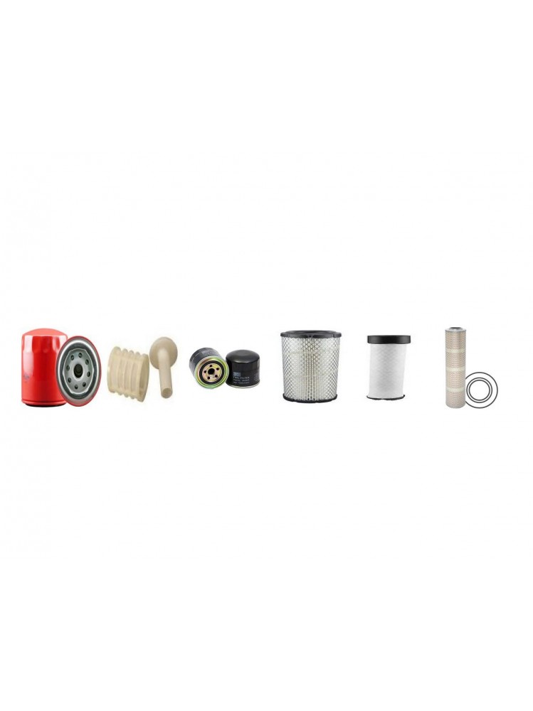 Hitachi ZX38U-2 Excavator Filter Kit