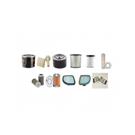 Hitachi ZX40U-2 Excavator Filter Kit