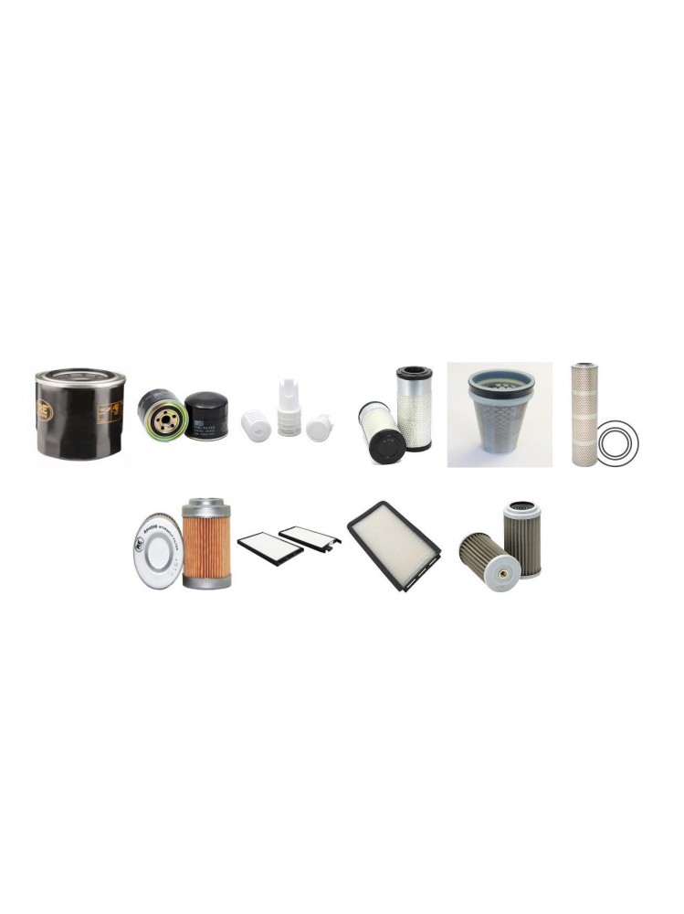 Hitachi ZX55U-5A Filter Service Kit w/Yanmar 4TNV88 Engine