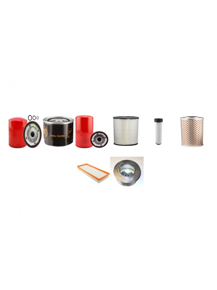 Hitachi ZX70 Excavator Filter Kit