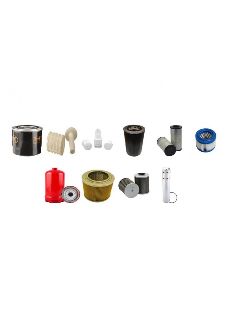 HITACHI ZX 70-5G Filter Service Kit w/Yanmar 4Tnv98 Eng.