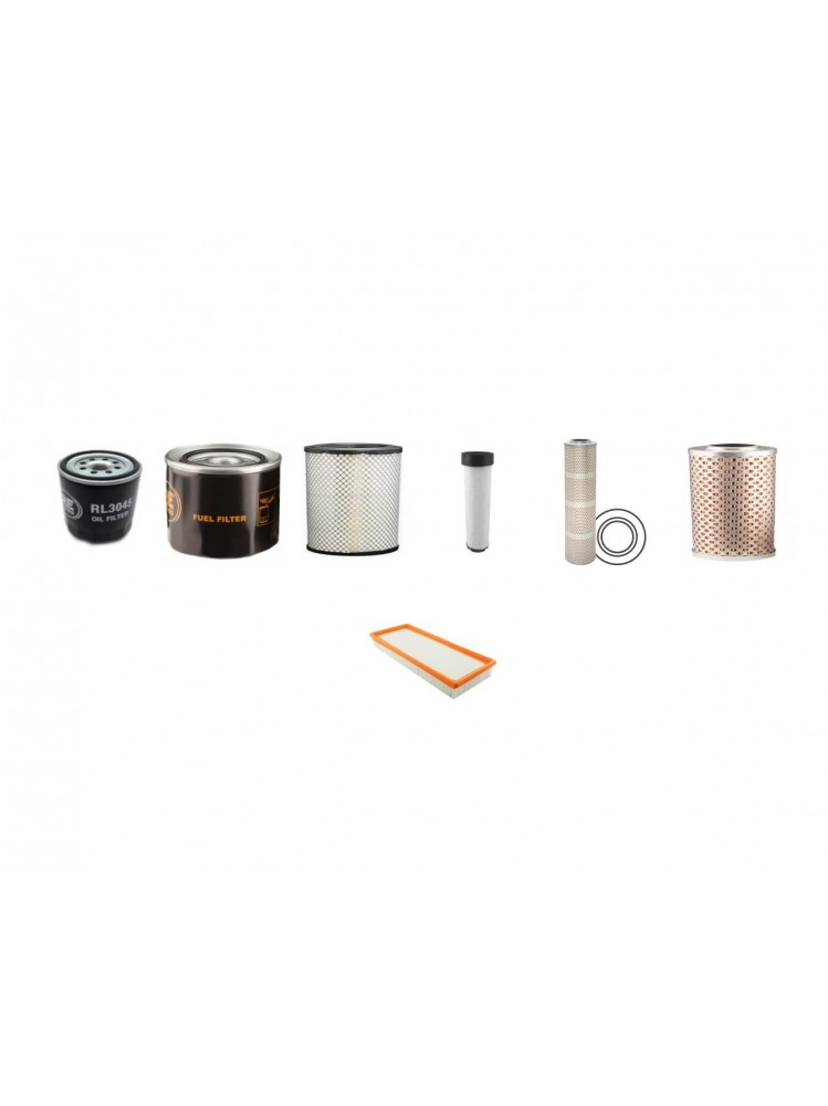 Hitachi ZX85US Excavator Filter Kit