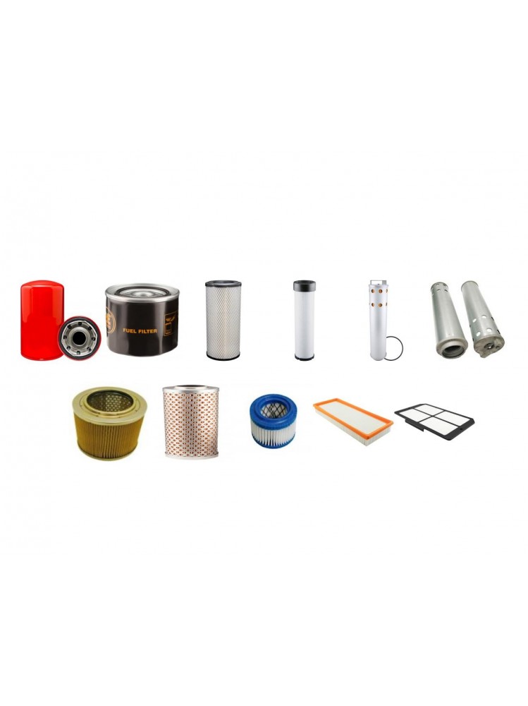 Hitachi ZX110 Excavator Filter Kit