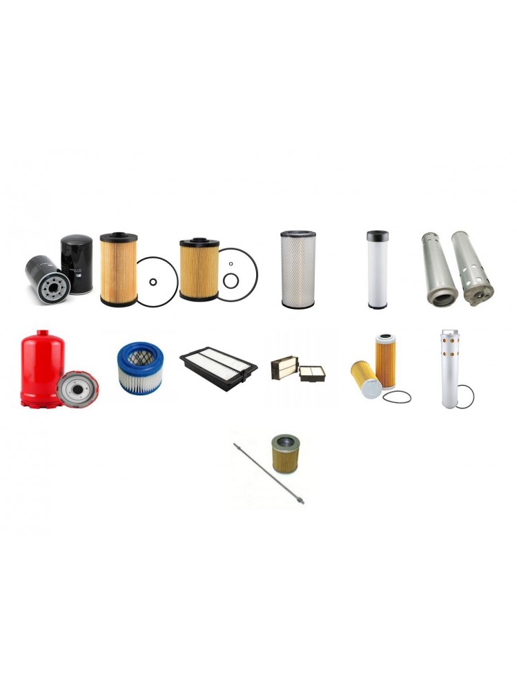 Hitachi ZX110-3 Excavator Filter Kit
