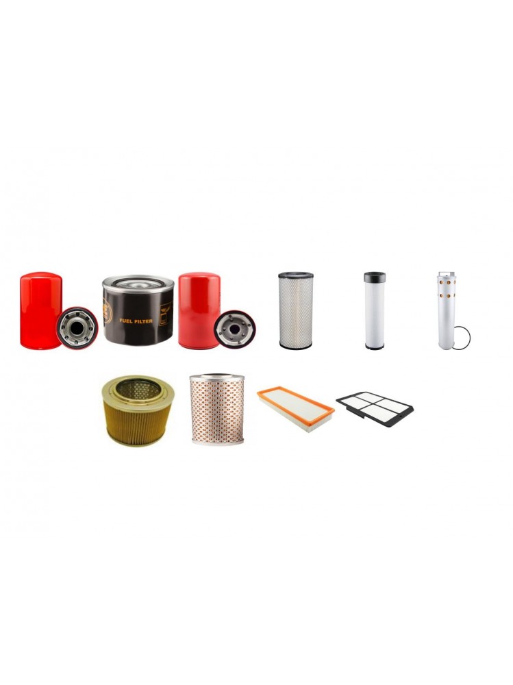 Hitachi LCZX120LC Excavator Filter Kit