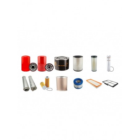 Hitachi ZX130 W LC Filter Service Kit w/ Isuzu 4BG1 Eng,